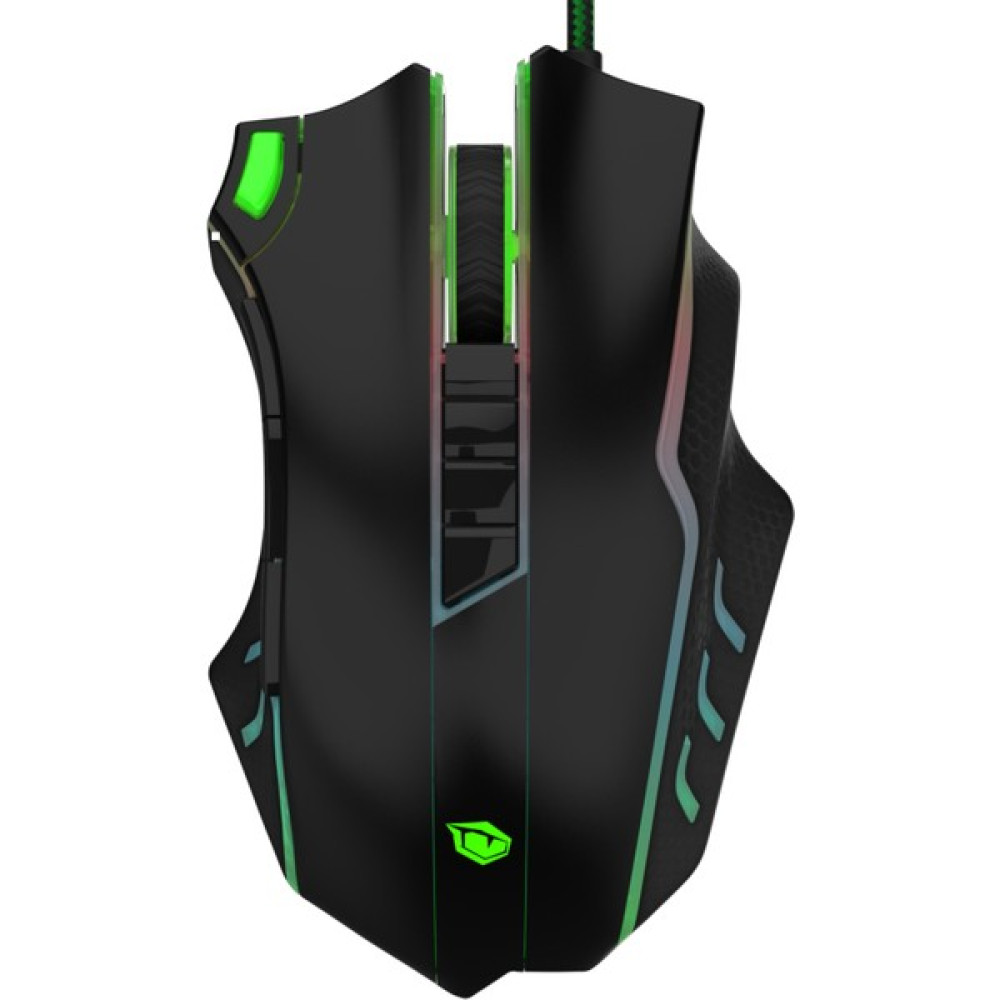 Pusat V5 24000 DPI Yüksek Performans 11 Tuşlu Kablolu RGB Oyuncu Mouse - Siyah Klavye - Mouse Fiyatı