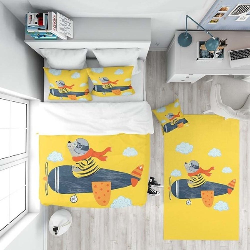 Pusula Home Nevresim Takımı Psl-Nt-11 - Renkli - 160 x 220 cm Bebek Nevresim Takımı Fiyatı