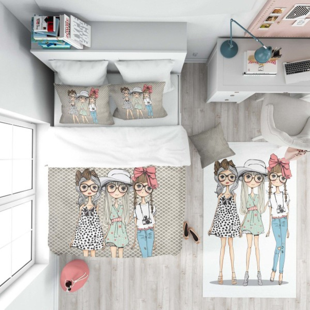 Pusula Home Nevresim Takımı Psl-Nt-44 - Renkli - 200 x 220 cm Bebek Nevresim Takımı Fiyatı
