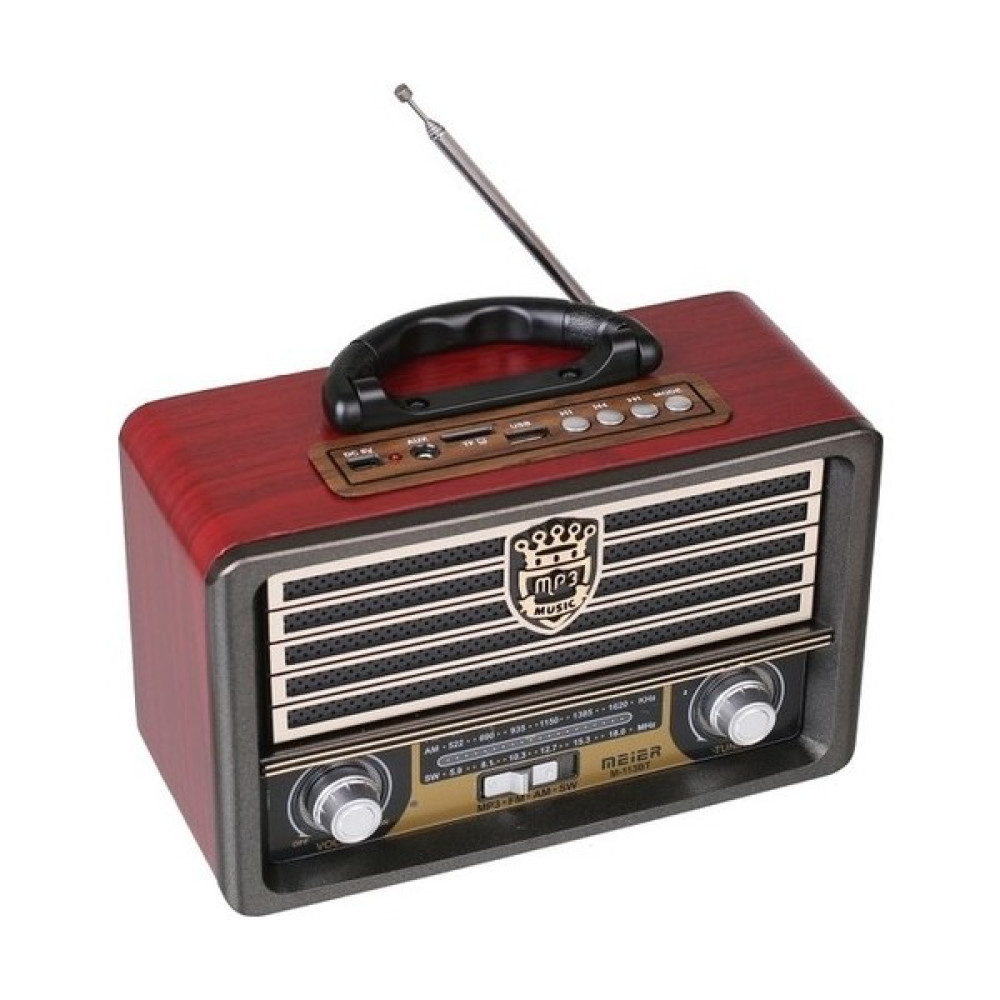 Pusula M 113 Bt Nostaljik Görünümlü USB Sd Radyo Bluetooth Hoparlör Fiyatı