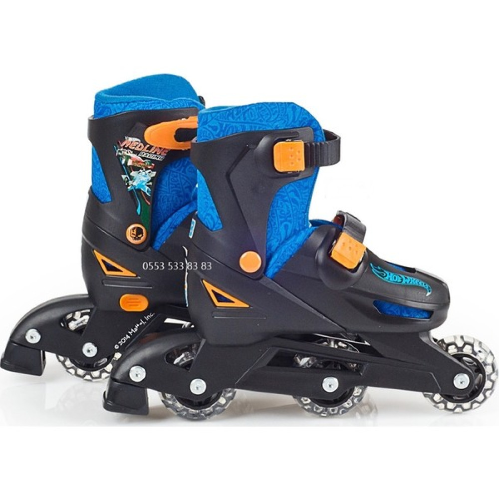 Pusula Oyun Hot Wheels 4 Farklı Ayak Numarasına Ayarlanabilir Çocuk Pateni Paten Fiyatı