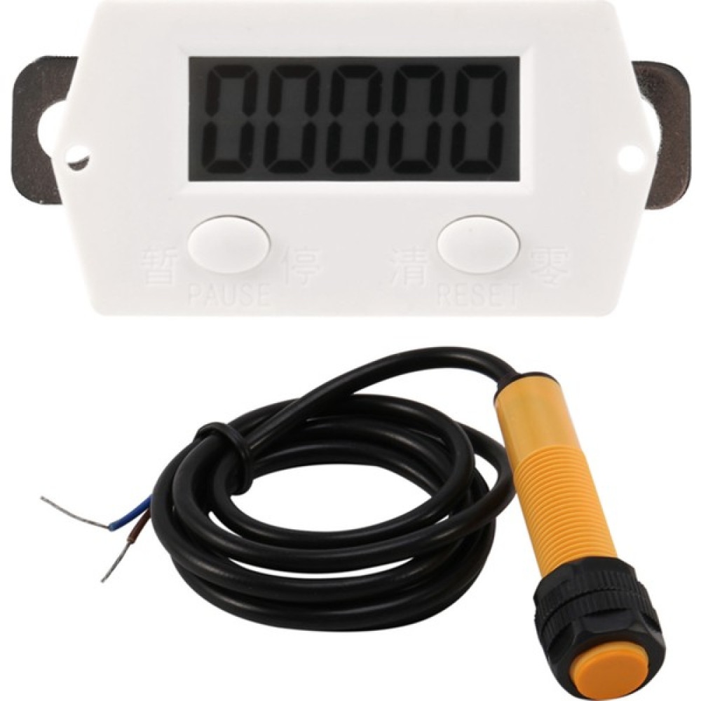 Puthing LCD Dijital 0-99999 Sayaç 5 Haneli Artı Yukarı Ölçer + Manyetikli Yakınlık Değiştirme Sensörü (Yurt Dışından) - Renkli Diğer Test ve Ölçüm Cihazları Fiyatı