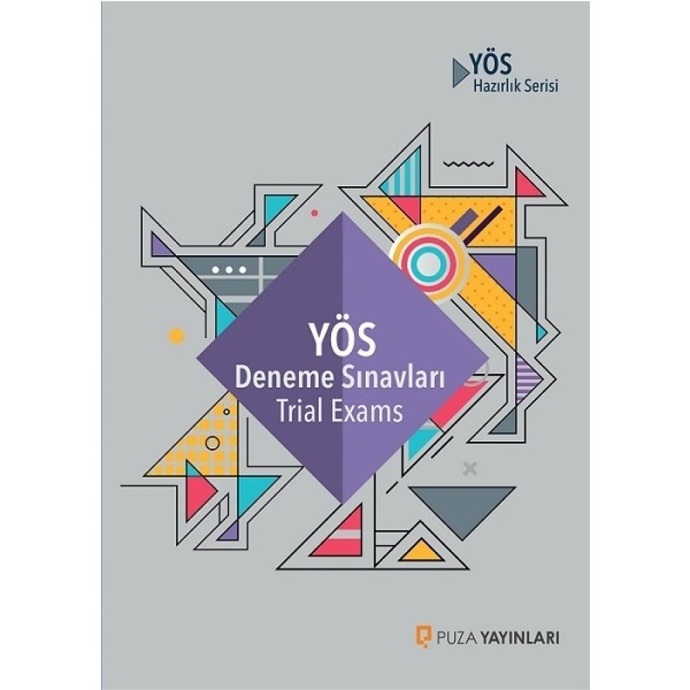 Puza Yayınları YÖS Deneme Sınavları - Trial Exams Kaynak Kitapları Fiyatı