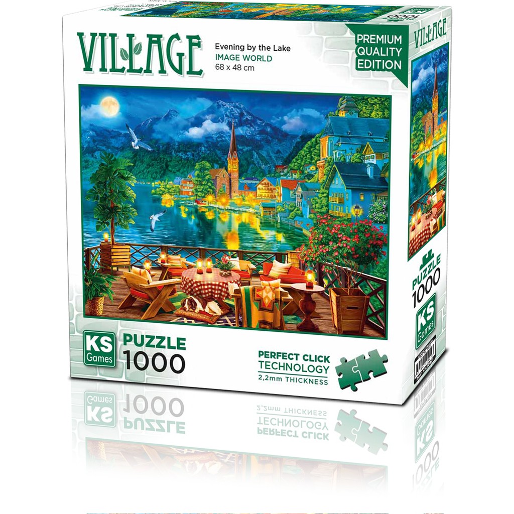 Puzzle 1000 Evening By The Lake In Hallstatt Anne Bebek Oyuncak Fiyatı
