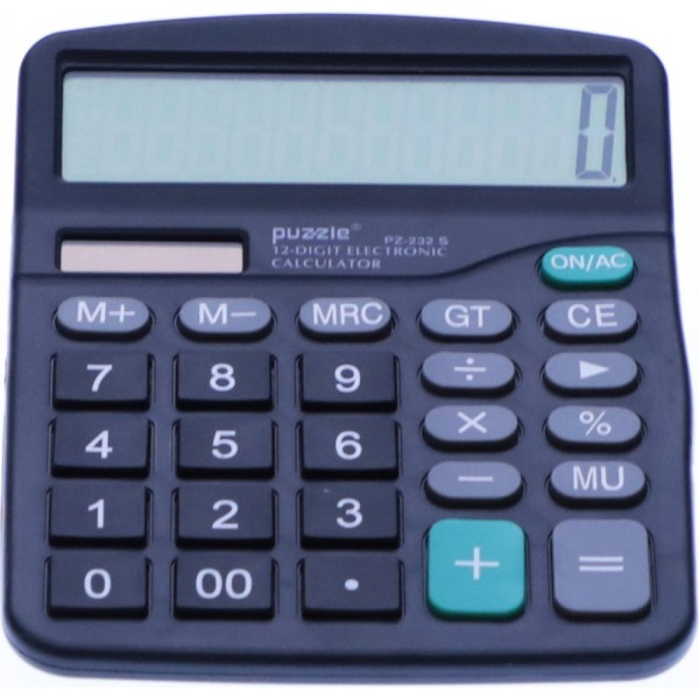Puzzle 12 Haneli Hesap Makinesi PZ-232 S Hesap Makinesi Fiyatı