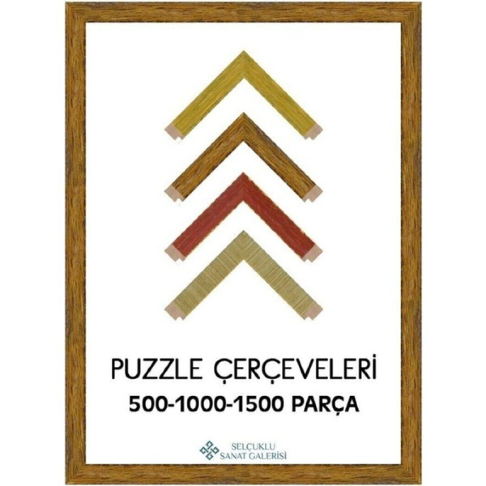 Puzzle Çerçevesi Eskitme 30 Mm - 60 x 85 (1500'Lük) - Kahverengi Resim & Fotoğraf Çerçevesi Fiyatı