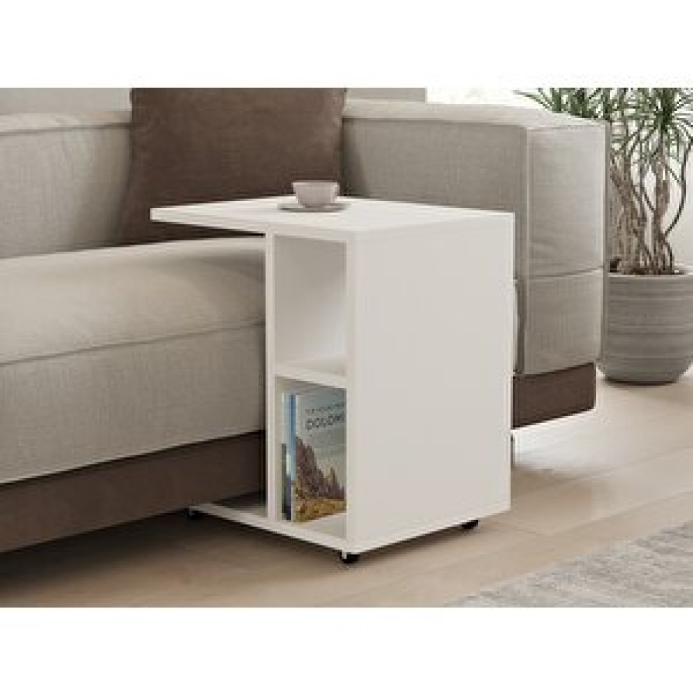 Puzzle Design Amy Yan Sehpa Beyaz Yan Sehpa Fiyatı