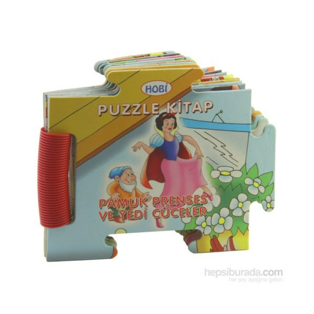 Puzzle Kitap Pamuk Prenses Yedi Cüceler-Kolektif Çocuk Masal Fiyatı
