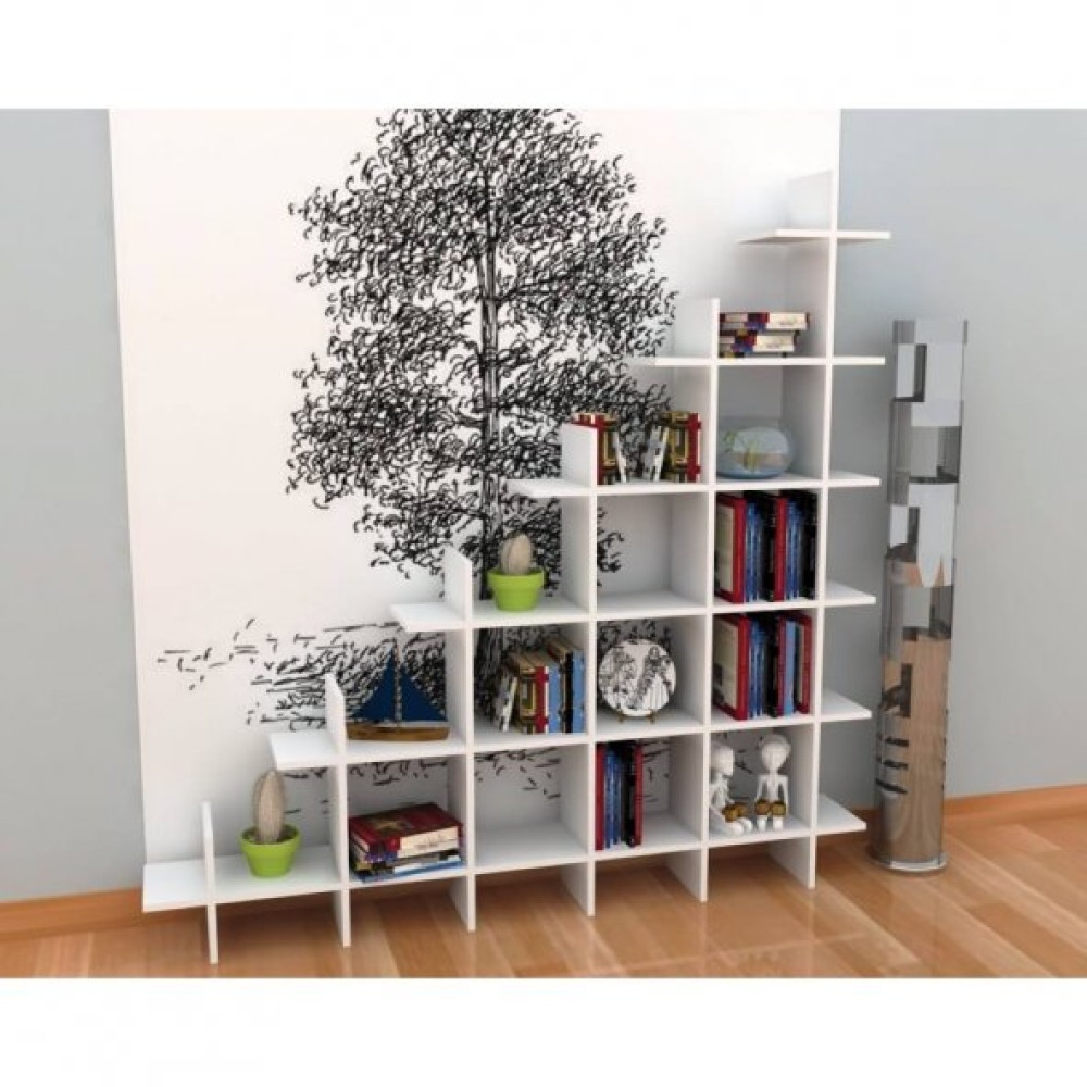 Puzzle Kitaplik Beyaz Kitaplık Fiyatı