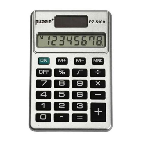 Puzzle PZ-510A Hesap Makinesi Hesap Makinesi Fiyatı