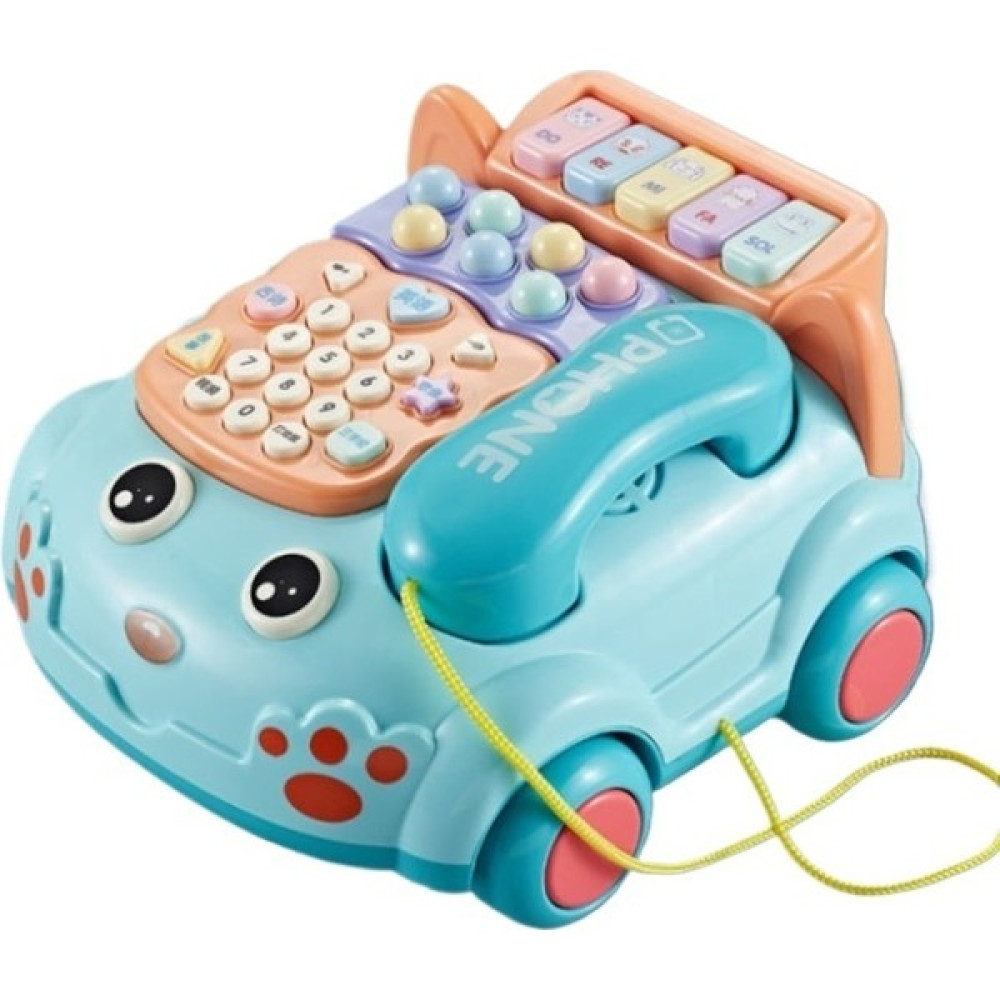 PVC Bebek Oyuncak Simülasyon Telefon Sabit Hatlı Genç Çocuk Bebek Eğitici Erken Eğitim Telefon Araba (Yurt Dışından) - Açık Mavi Eğitici Oyuncak Fiyatı