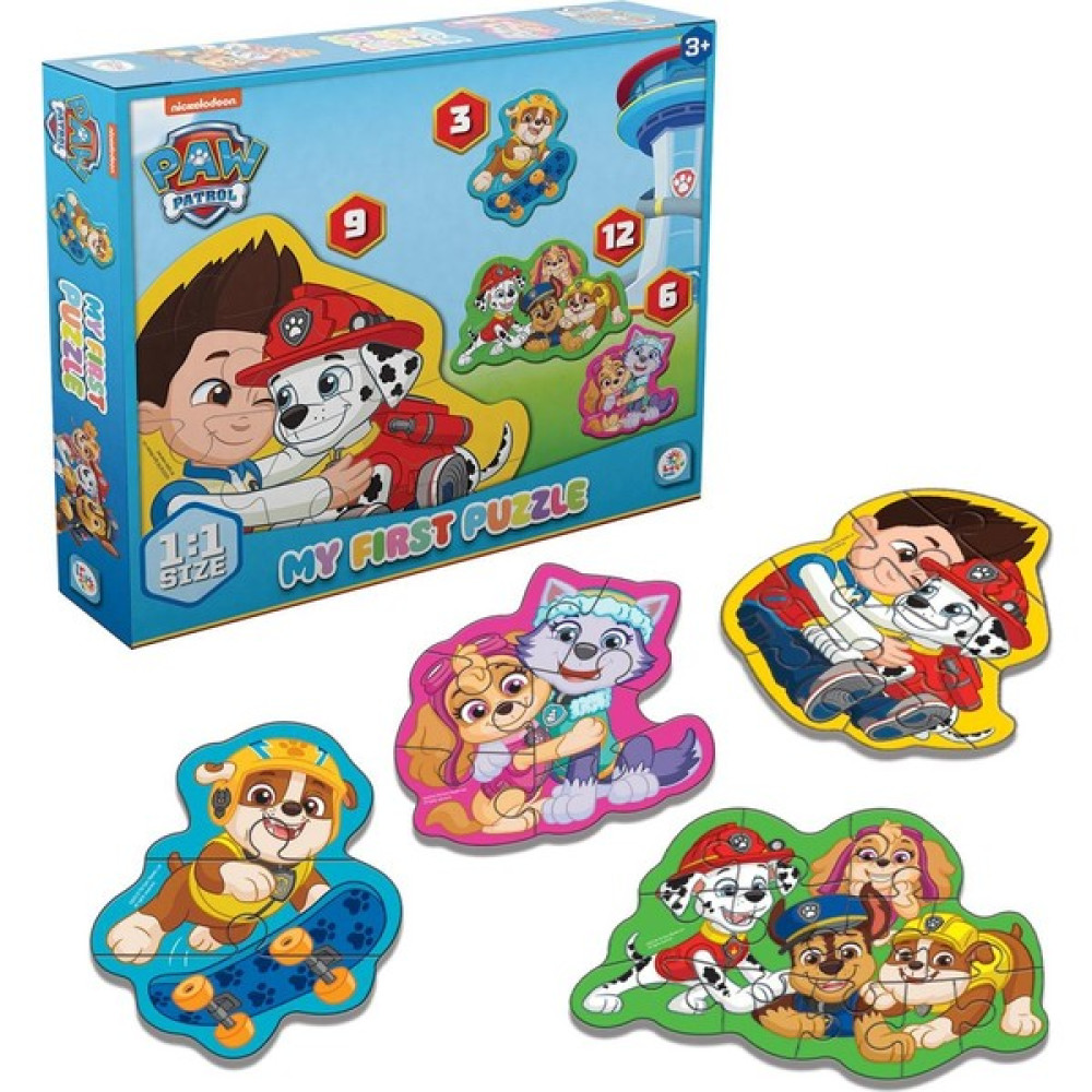 PW7932 Paw Patrol Ilk Baby Puzzlem Eğitici Oyuncak Fiyatı