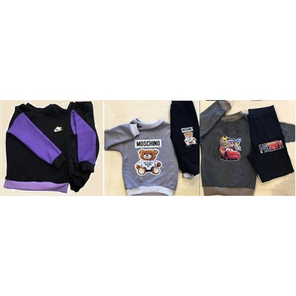 Pyjamas 3 Lü Çocuk Takımı Set Baskılı Ayıcık Nascarlı 3 Adet Takım Tek Paket Erkek Çocuk Pijama Fiyatı