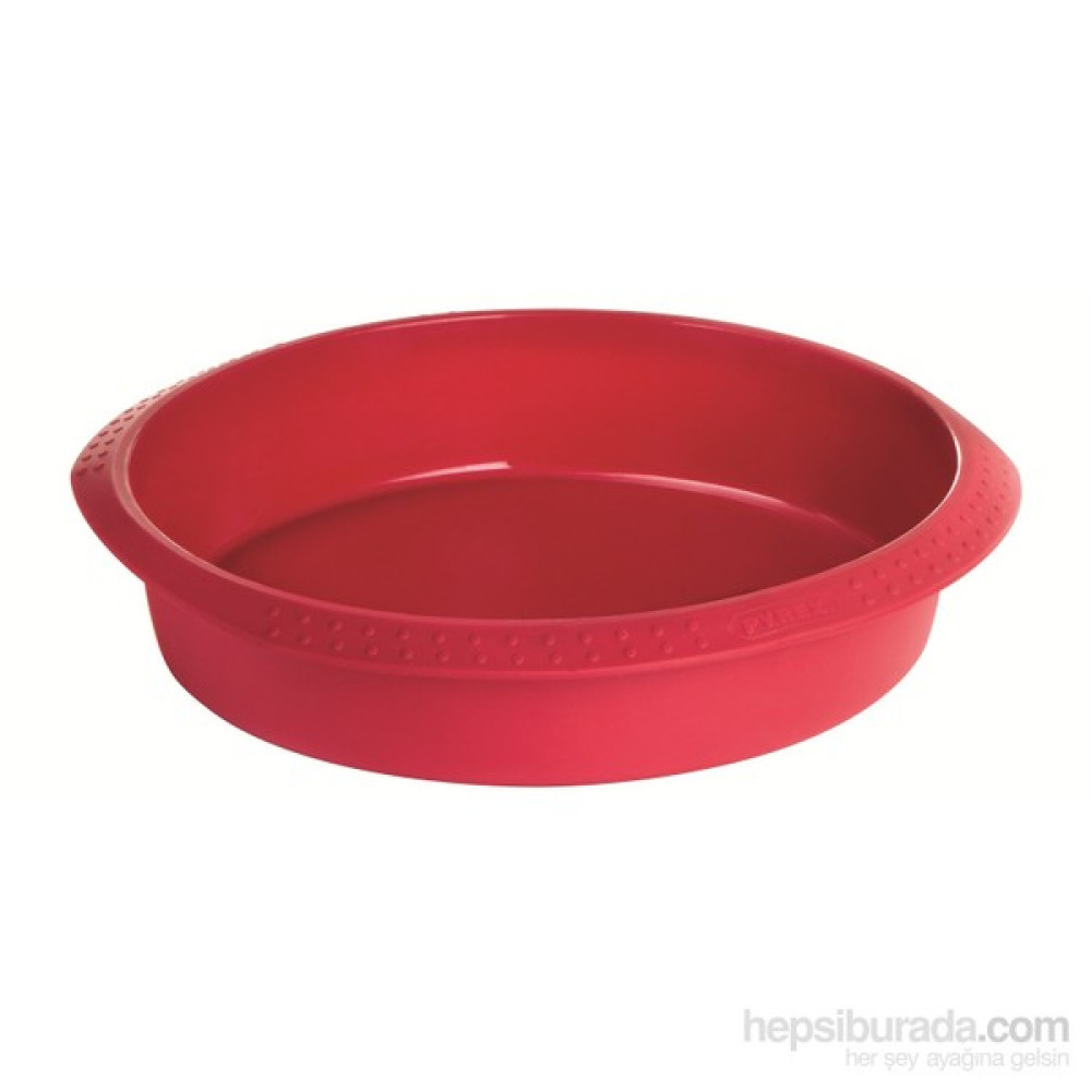 Pyrex Flexi Silikon Yuvarlak Kek Kalıbı Red Kek Kalıpları Fiyatı