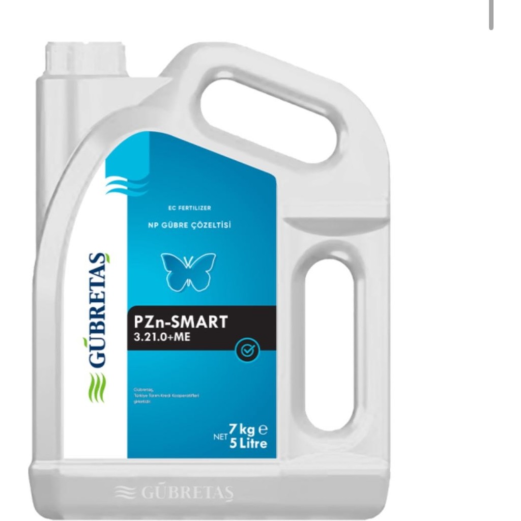 Pzn-Smart, Azot, Fosfor, Çinko ve Bor Içerikli Sıvı Gübre 5 Litre Diğer Fiyatı