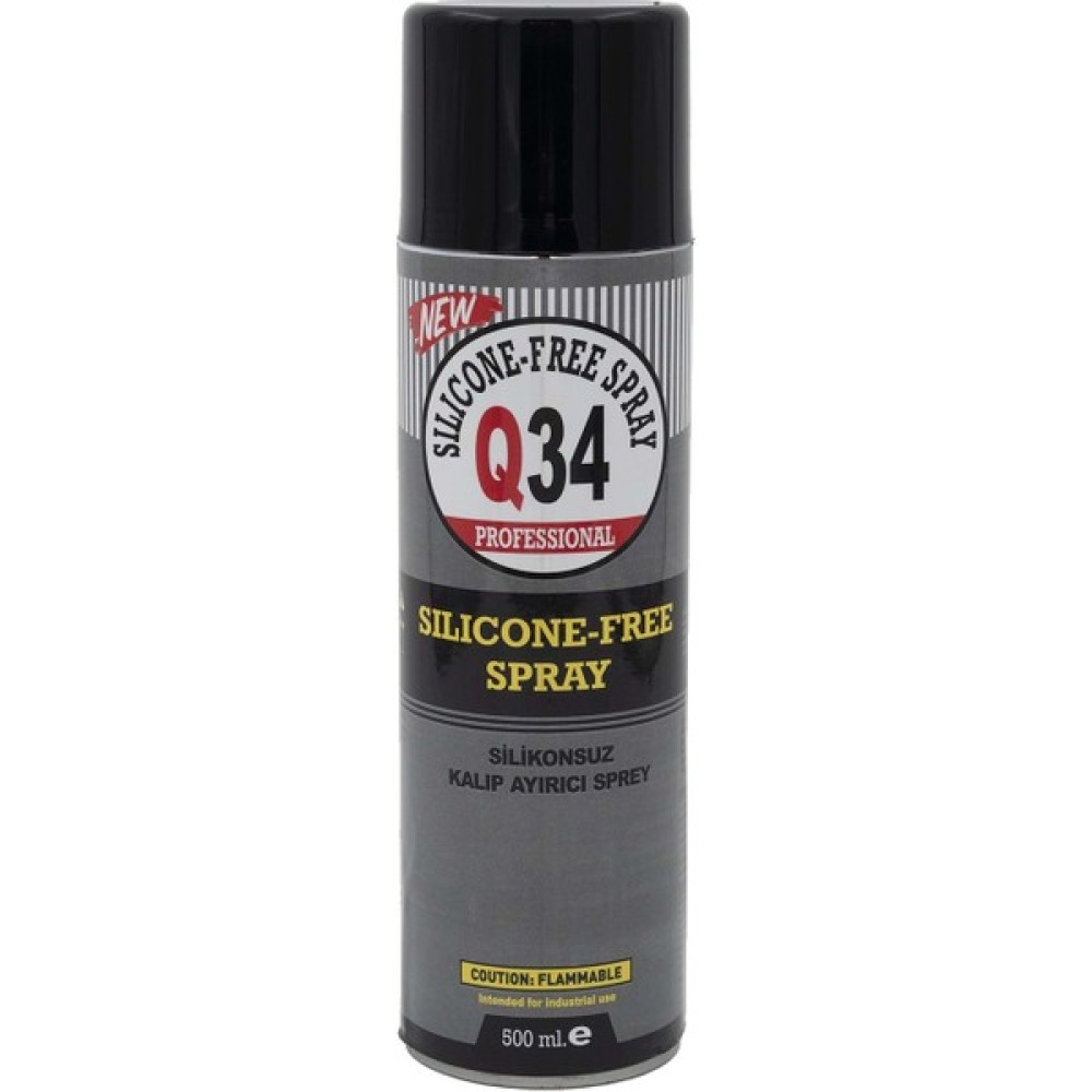 Q 34 Silikonsuz Kalıp Ayırıcı Sprey 500 Ml Oto Boyaları Fiyatı