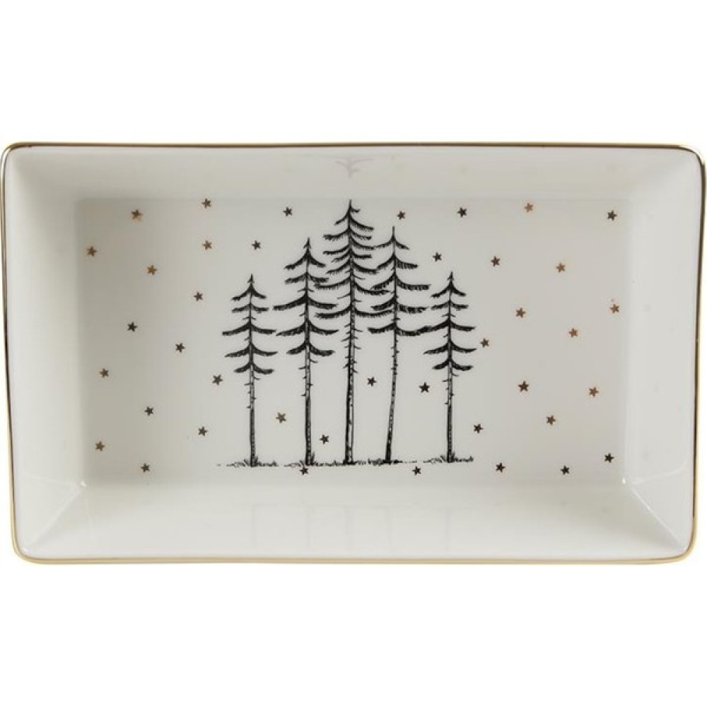Qalitte Porland Forest Kare Salata Tabağı 19 cm Mutfak Gereçleri Fiyatı