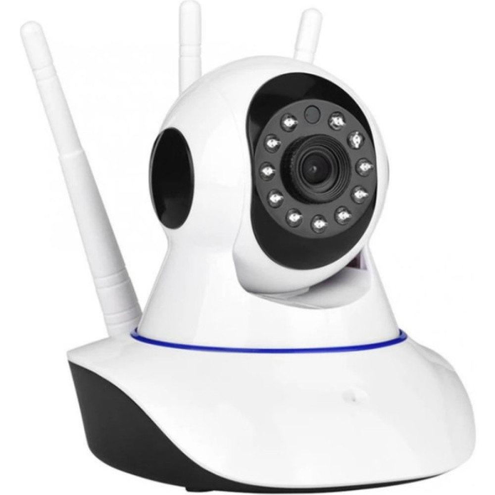 Qasul Hd 1080P Gece Görüşü 360° Açı Ayarlanabilir Güvenlik Kamerası Ev Güvenliği/evcil Hayvan/hırsızlığa Karşı/kapı/dış Mekan Kamerası - Beyaz Dijital Fotoğraf Makineleri Fiyatı