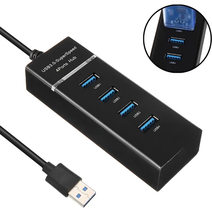 Qasul Portatif 4 Girişli Usb Çoğaltıcı Çoklayıcı Usb Hub 3,0 Laptop Desktop Kasa Notebook Uyumlu Bilgisayar Çevirici ve Adaptörü Fiyatı