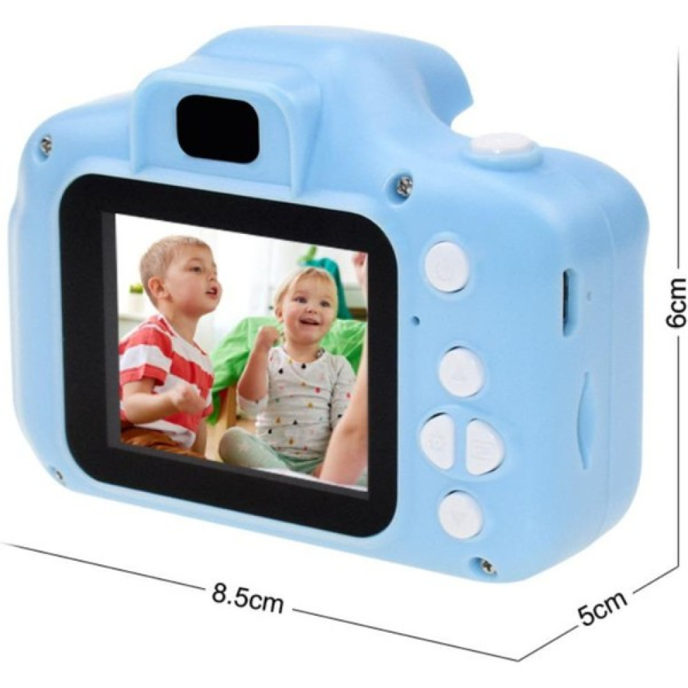 Qasul Yeni Nesi Çocuk Dijital Fotoğraf Makinesi 5 Adet Oyunlu Hd Ekran Çocuk Karikatür Kamerası 4gb Sd Kart Hediyeli - Mavi Dijital Fotoğraf Makineleri Fiyatı