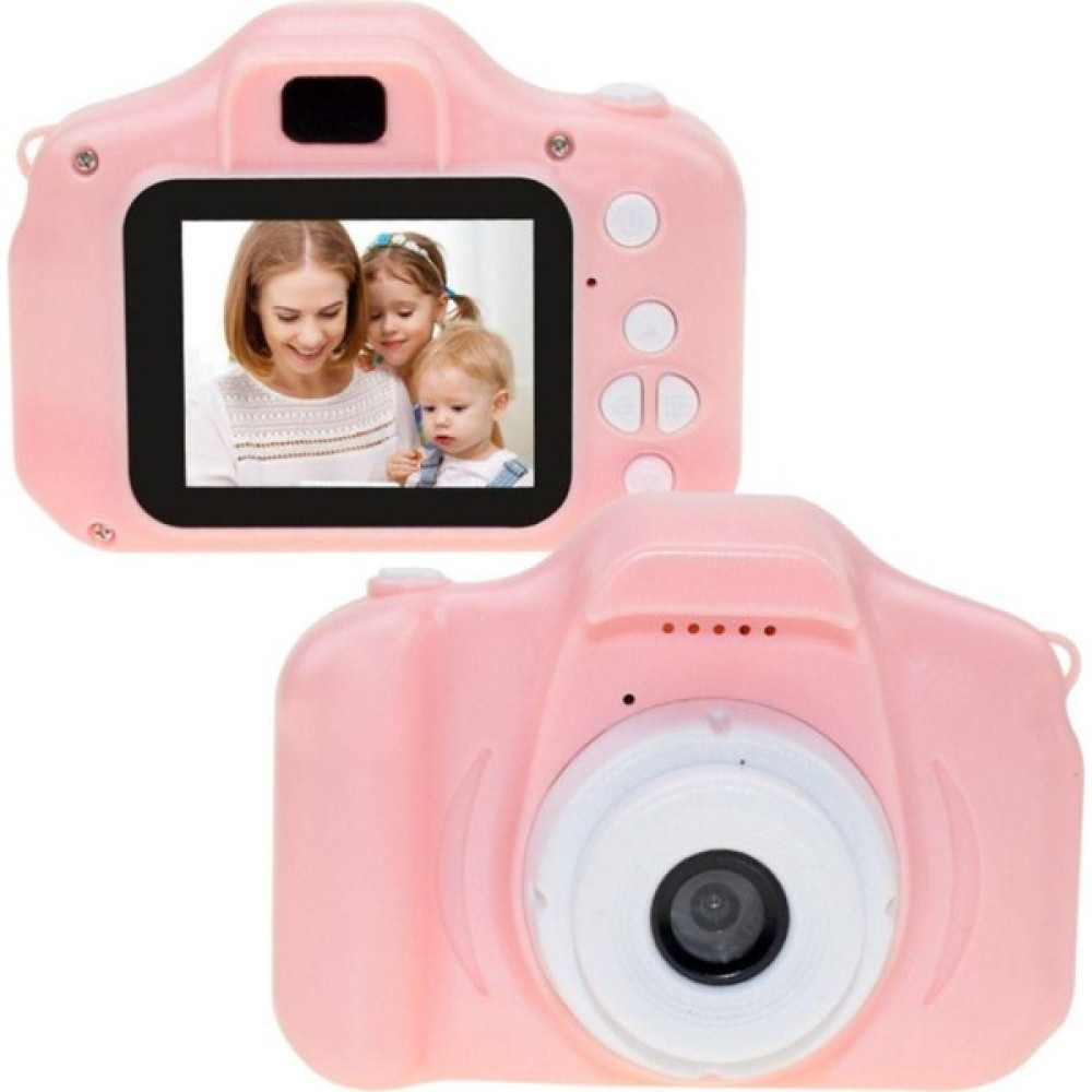 Qasul Yeni Nesi Çocuk Dijital Fotoğraf Makinesi 5 Adet Oyunlu Hd Ekran Çocuk Karikatür Kamerası 4gb Sd Kart Hediyeli - Pembe Dijital Fotoğraf Makineleri Fiyatı