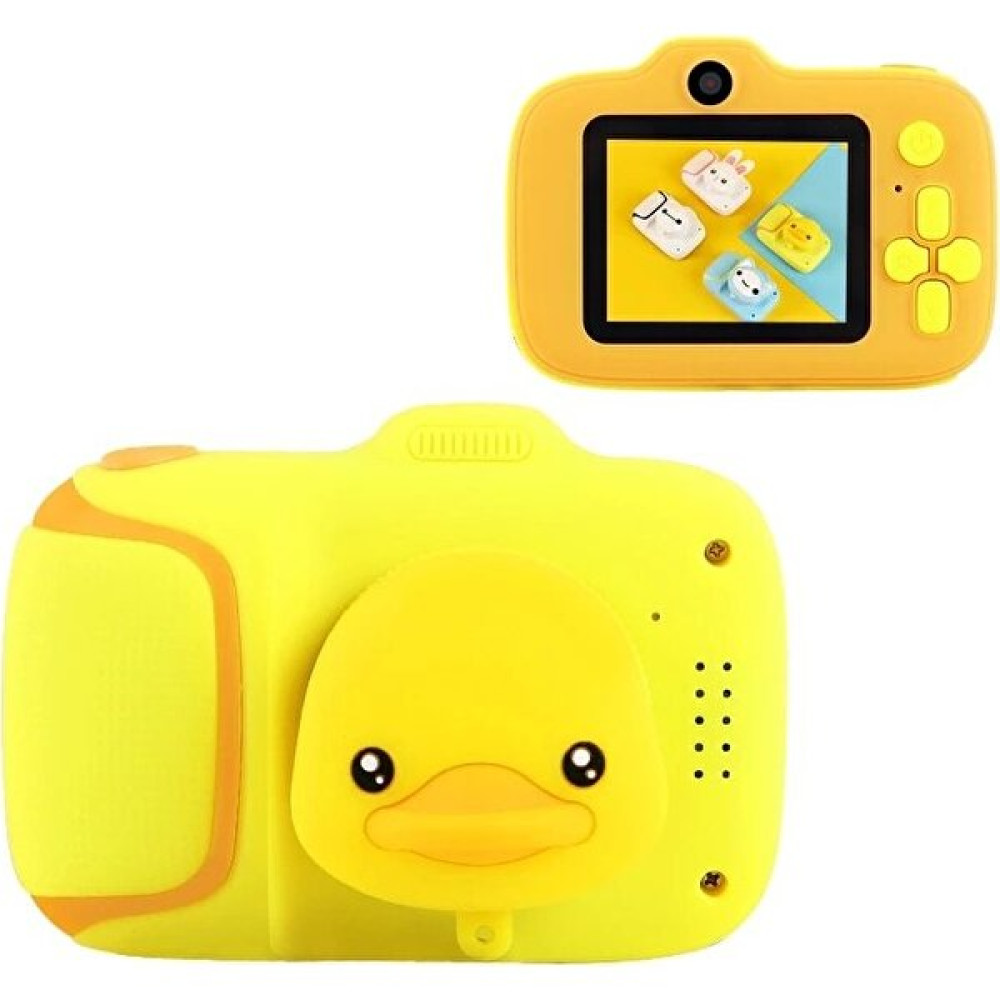 Qasul Yeni Nesil Sevimli 1080P Hd Kamera Karikatür Çocuklar Için Dijital Fotoğraf Makinesi - Sarı Dijital Fotoğraf Makineleri Fiyatı