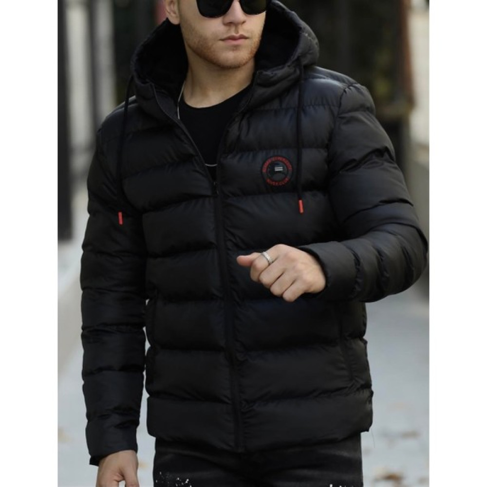 Qawwa Erkek Polarlı Su ve Rüzgar Geçirmez Kapüşonlu Kışlık Şişme Spor Mont RQM-220 Mont (Outdoor) Fiyatı
