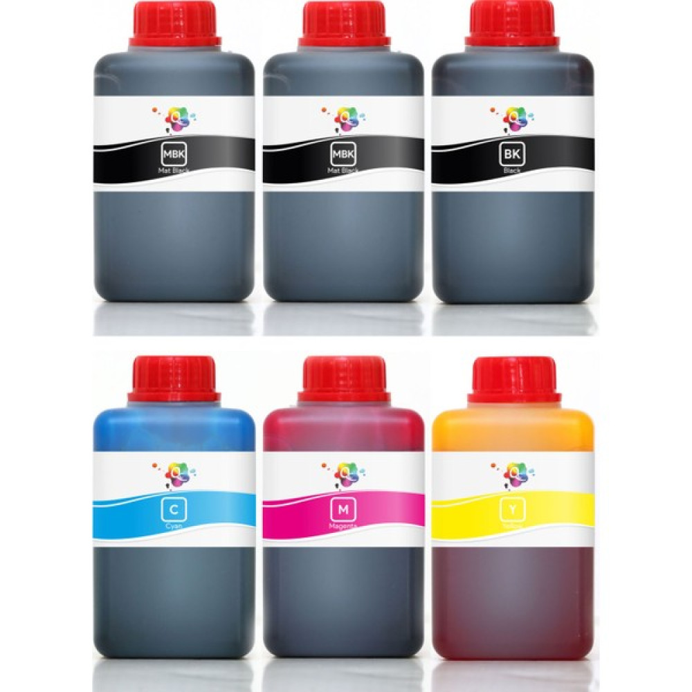 Qc Canon Imageprograf IPF770 Yazıcı Uyumlu Kartuş Mürekkebi Pro Serisi 500ML Mürekkep Seti - Renkli - Siyah Kartuş Dolum Ürünleri Fiyatı