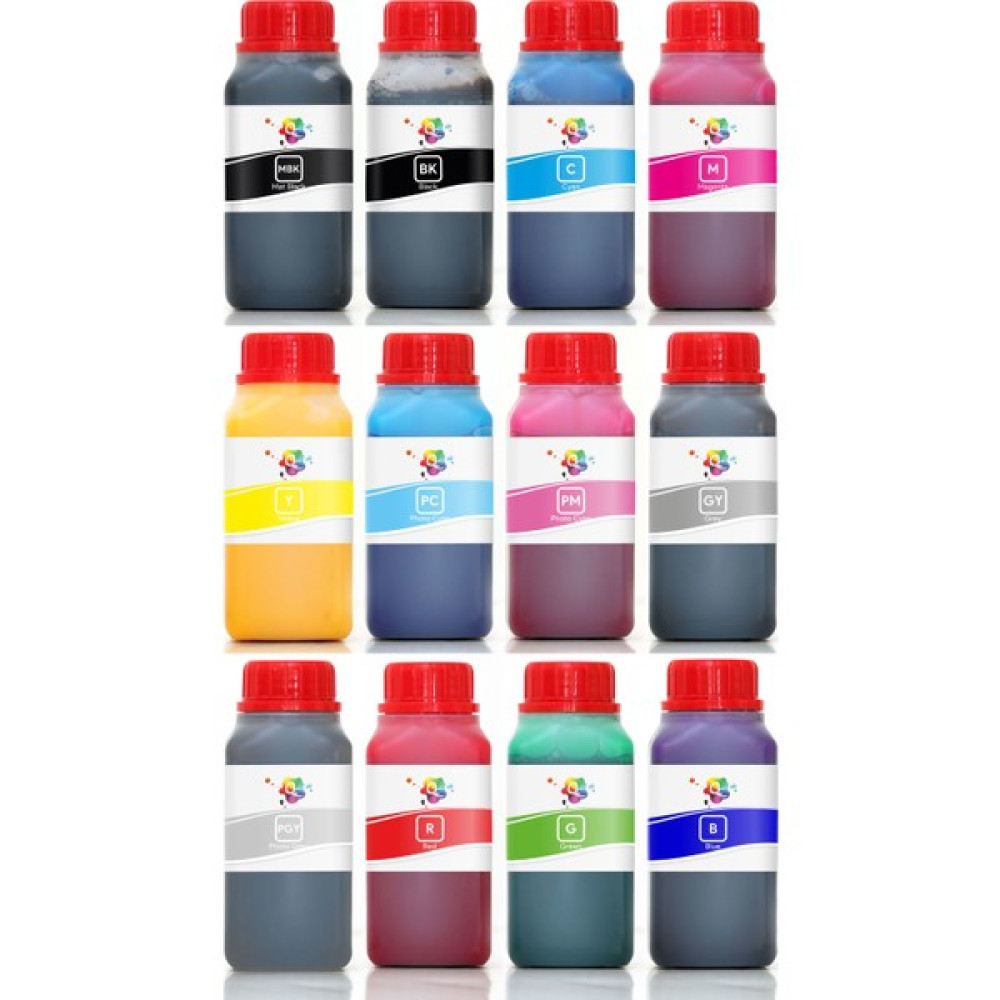 Qc Canon Imageprograf IPF8300 Yazıcı Uyumlu Kartuş Mürekkebi Pro Serisi 250ML Mürekkep Seti - Renkli Kartuş Dolum Ürünleri Fiyatı