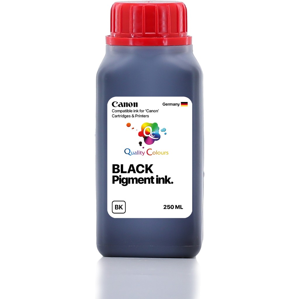 Qc Canon Imageprograf Tc-20 / Tc-21 / TC-21M Uyumlu - 250ML Bk Black Siyah Muadil Kartuş Fiyatı