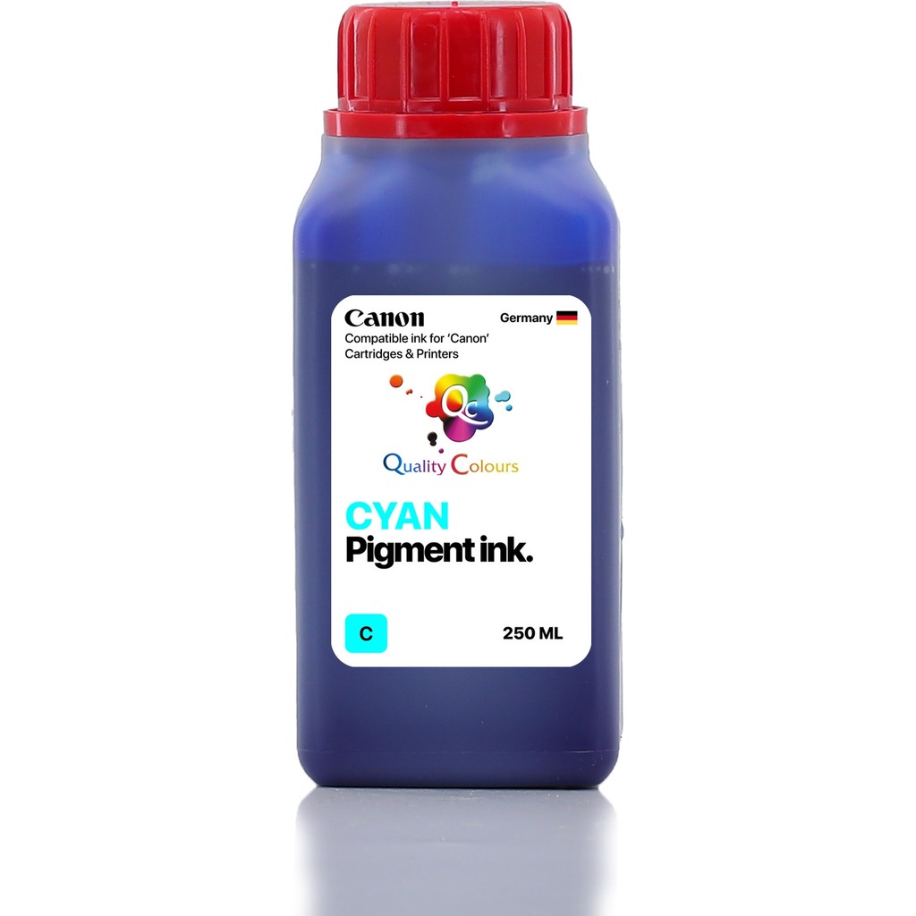 Qc Canon Imageprograf Tc-20 / Tc-21 / TC-21M Uyumlu - 250ML C Cyan Mavi Muadil Kartuş Fiyatı