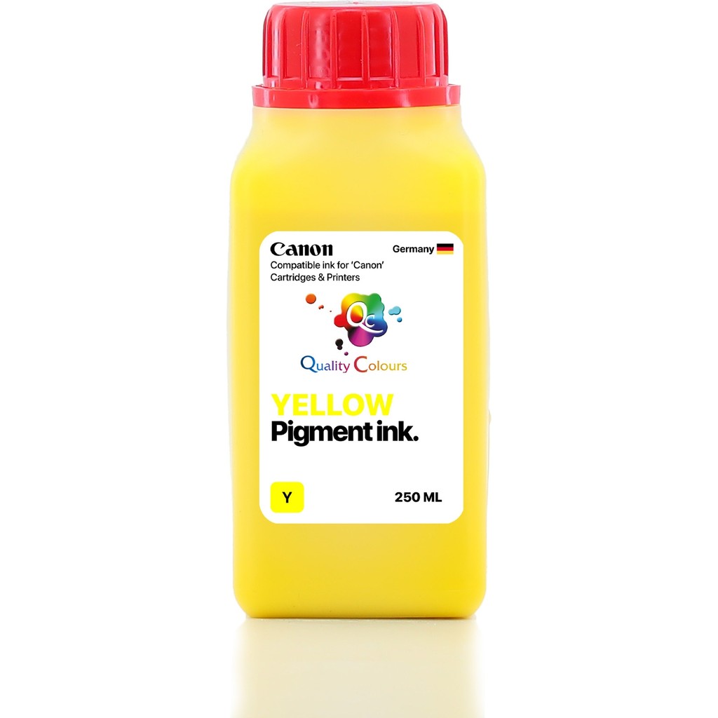 Qc Canon Imageprograf Tc-20 / Tc-21 / TC-21M Uyumlu - 250ML Y Yellow Sarı Muadil Kartuş Fiyatı