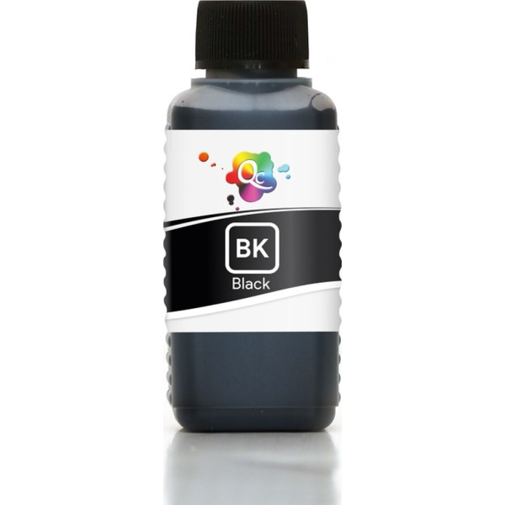 Qc Photosmart C5100 Yazıcı Uyumlu Kartuş Mürekkebi PRO 100ml BK Dye-Siyah - Siyah Kartuşlar Fiyatı