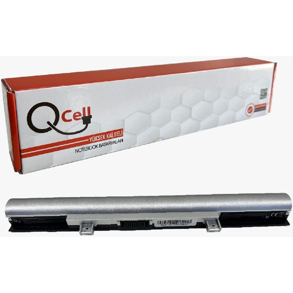 Qcell Casper Nirvana C700, C710 Gümüş-Siyah Batarya - Gümüş - Notebook Batarya Laptop Batarya Pil Fiyatı