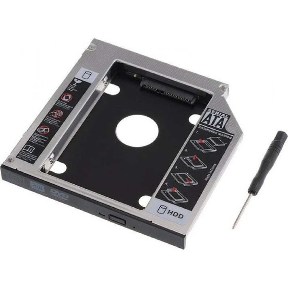 Qcell Lenovo 510-15ISK 80SR 2. Disk Kızak SSD HDD Caddy 9.5mm HDD Kutuları Fiyatı
