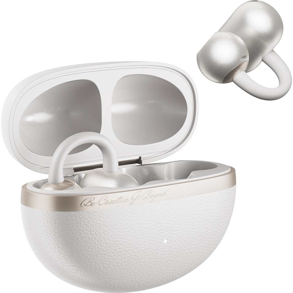 Qcy C50 Crossky Bluetooth Küpe Kulaklık 6.0 Çift Cihaz Çift Mıknatıs 35 Saat Dinleme 4 Mic. Gürültü Azaltma - Beyaz Bluetooth Kulaklık Fiyatı