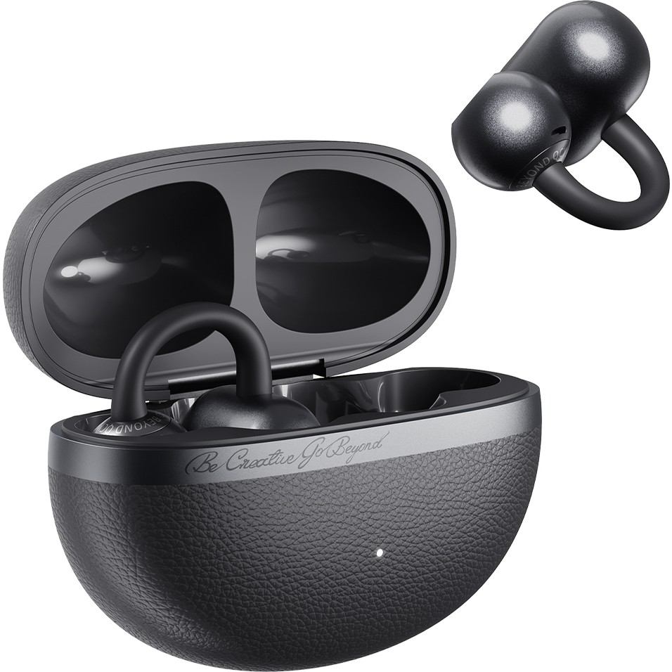 Qcy C50 Crossky Bluetooth Küpe Kulaklık 6.0 Çift Cihaz Çift Mıknatıs 35 Saat Dinleme 4 Mic. Gürültü Azaltma - Siyah Bluetooth Kulaklık Fiyatı