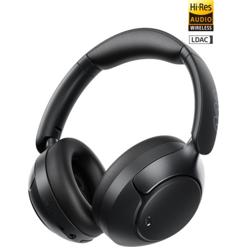 QCY H3 Pro Hybrid Anc Hi-Res LDAC Bluetooth 5.4 Kafaüstü Kablosuz Kulaklık Çift Cihaz desteği - Siyah Bluetooth Kulaklık Fiyatı