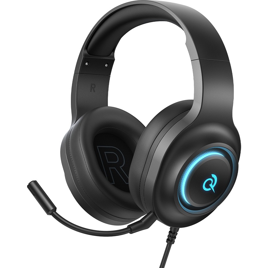 Qcy Heroad V200 Rgb 7.1 USB Kablolu Gaming Oyuncu Kulaklığı (Pc -Ps5) - Siyah Kulak Üstü Kulaklık Fiyatı