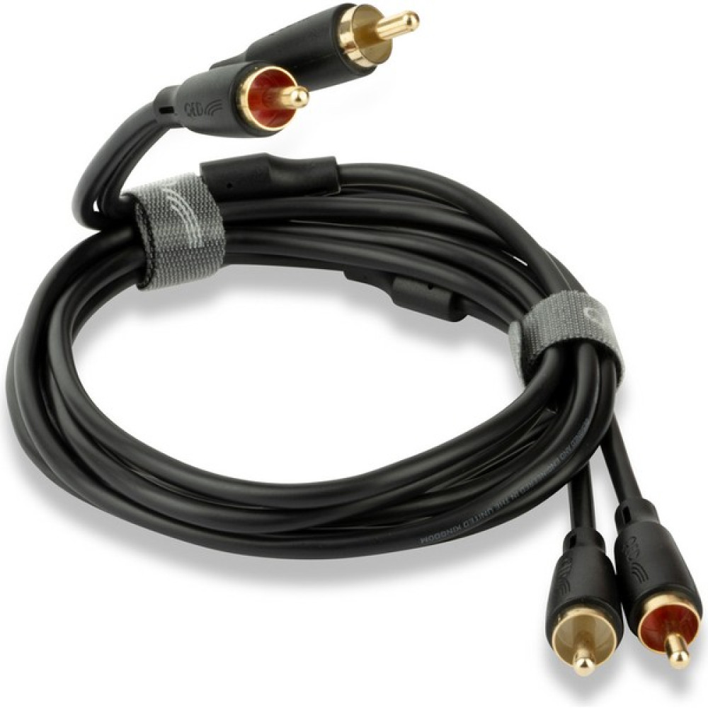 QED QE-8101 Connect Rca-Rca Kablo 0.75 Cm. - Gri - 0,75 cm Görüntü Kablosu Fiyatı