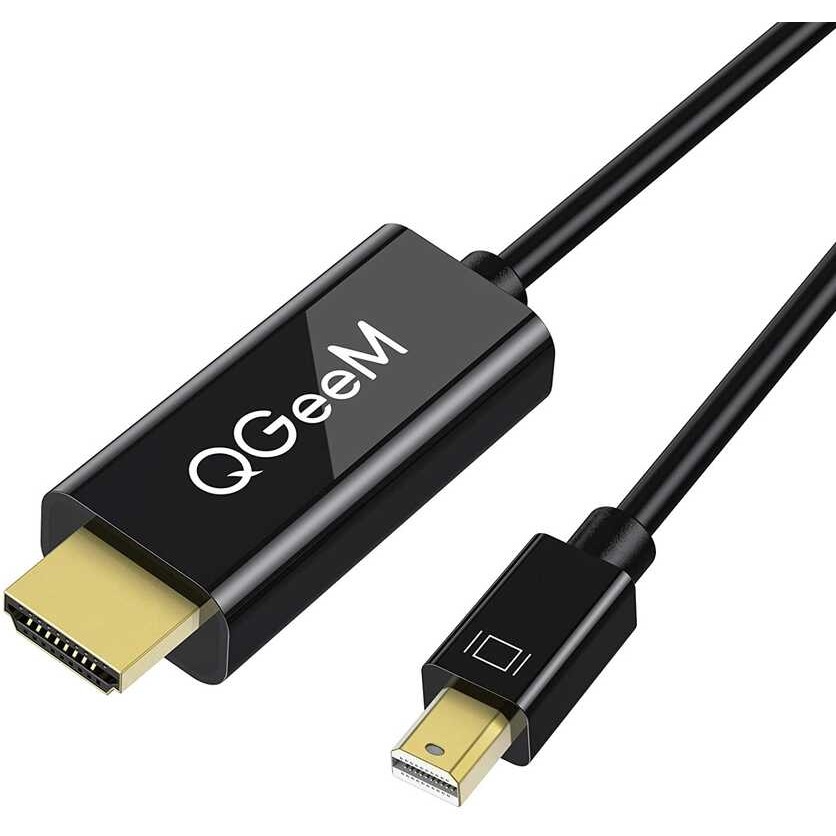 Qgeem QG-HD23 Mini Display Port To HDMI Kablo - Siyah Bilgisayar Çevirici ve Adaptörü Fiyatı