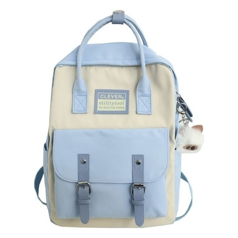 Qinyue Dake Kadın Naylon Sırt Çantası Şeker Renk Su Geçirmez Genç Kız Okul Çantası Patchwork Sırt Çantası Kadın Sırt Çantası Mochila (Yurt Dışından) Okul Çantası Fiyatı