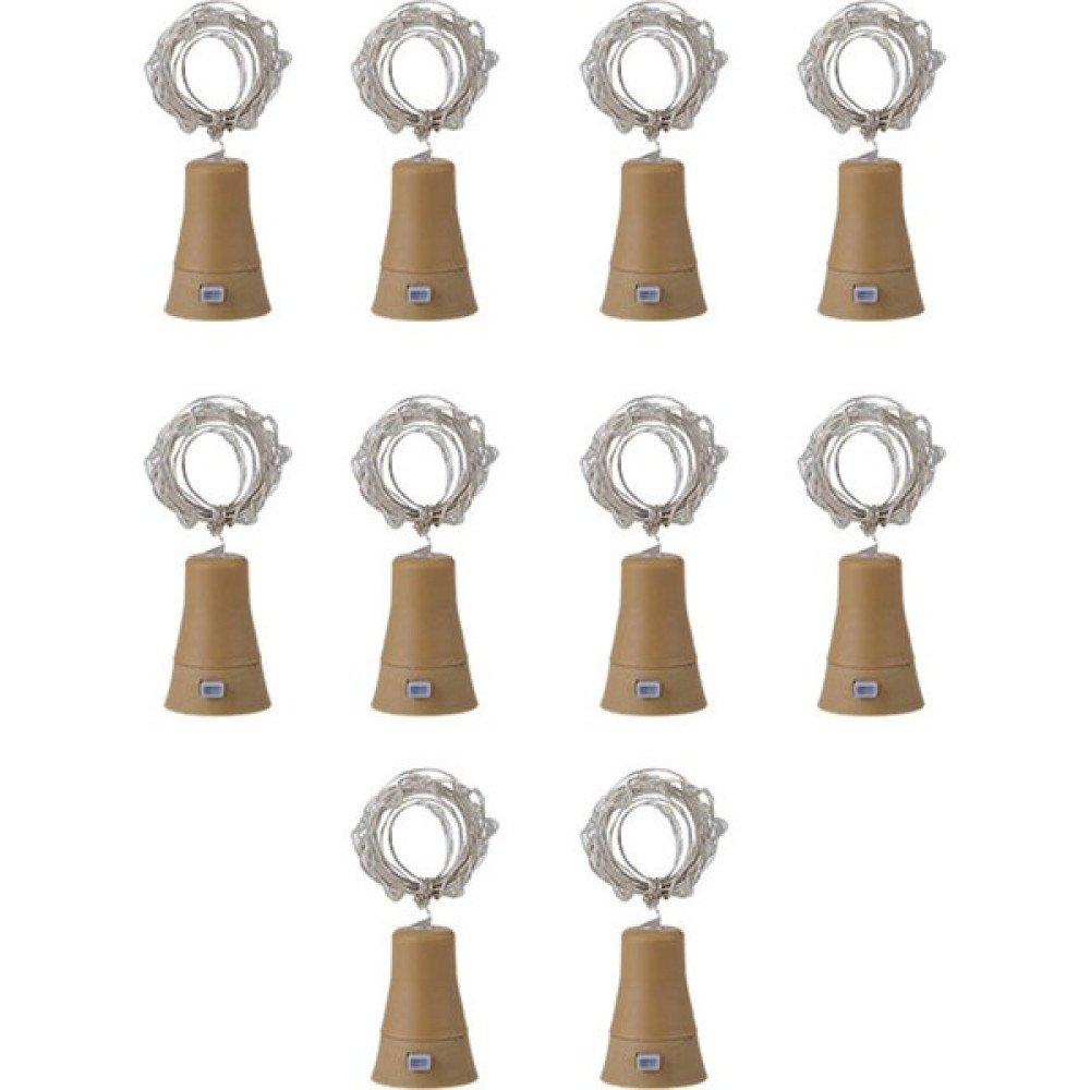 Qisem 10PCS Solar Şişe Tıpa Işık String-20 Işıklar Mor (Yurt Dışından) Led Aydınlatmalar Fiyatı