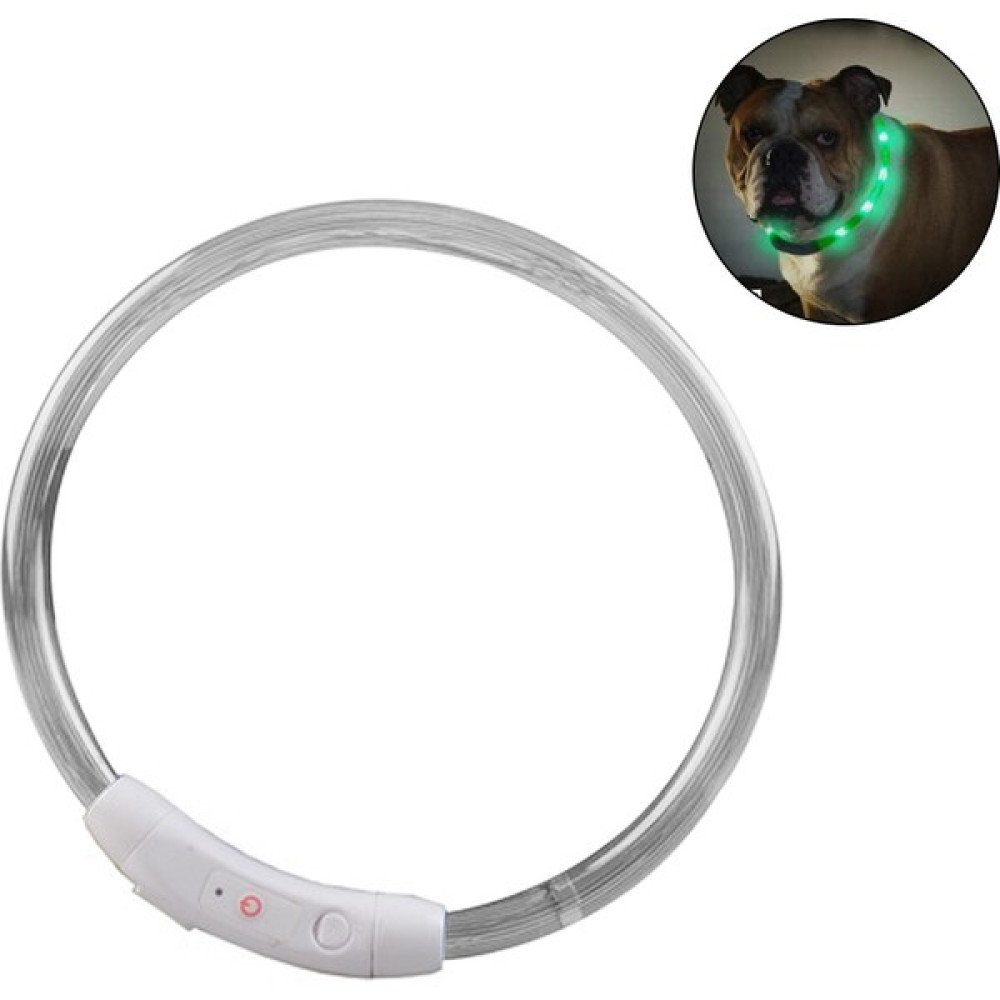 Qisem LX-L-70CM Işıklı Köpek Tasması-Renkli (Yurt Dışından) - M - Renkli Evcil Hayvan Ürünleri Fiyatı