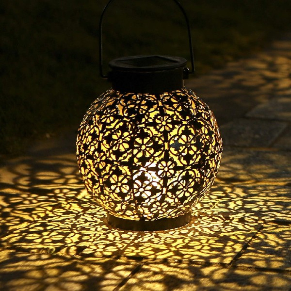 Qisem Lx-Solar Içi Boş Lamba-Küresel Tiffany (Siyah) (Yurt Dışından) - Siyah Dış Mekan & Bahçe Oyuncakları Fiyatı