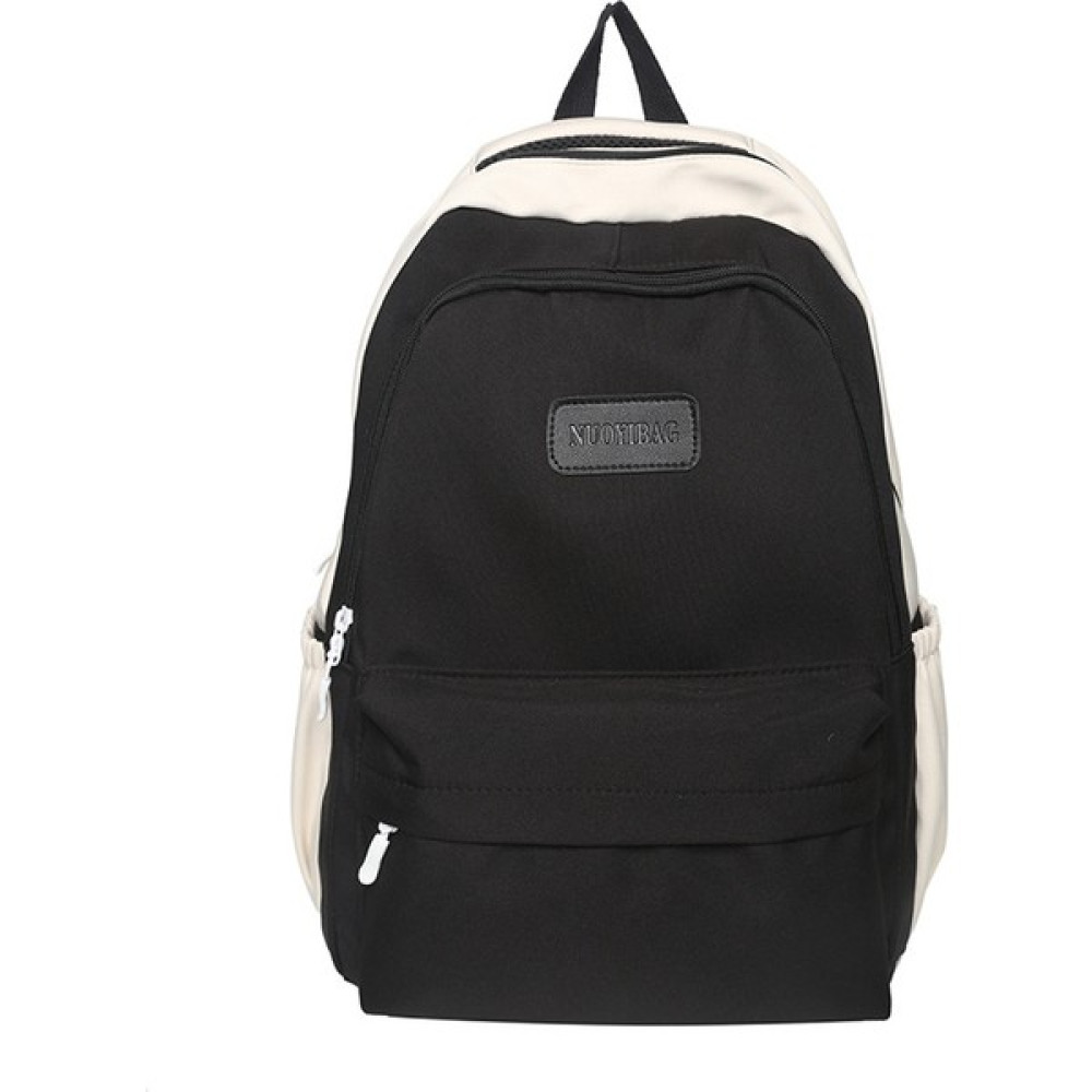 Qisem Ortaokul Öğrencisi Büyük Kapasiteli Ortaokul Çantası (Yurt Dışından) - School Bag - Siyah - Siyah - 33*16*9.5 cm Okul Çantası Fiyatı