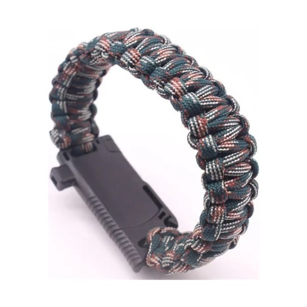 Qiuhong Shop 23CM Tarzı K Erkekler Örgülü Siyah Çok Fonksiyonlu Paracord Bilezik Survival Pusula Düdük Bıçağı Askeri Acil Paracord Bilezikler Kadın... Saat ve Bileklik Aksesuarı Fiyatı