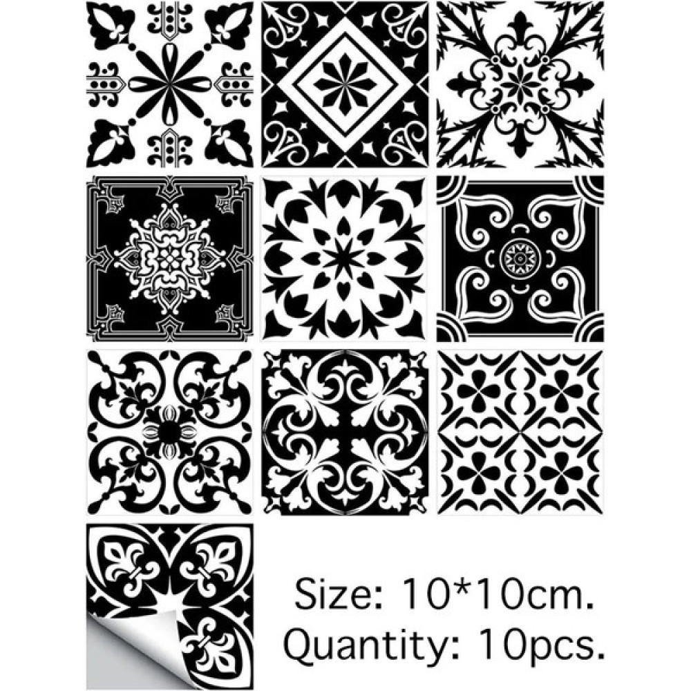 Qiuhong Shop 3 Kumral Tarzı Arap Tarzı Mozaik Karo Çıkartmaları Oturma Odası Mutfak Retro Su Geçirmez Duvar Çıkartması Banyo Dekor Dıy Yapışkanlı D... Duvar Stickerı Fiyatı