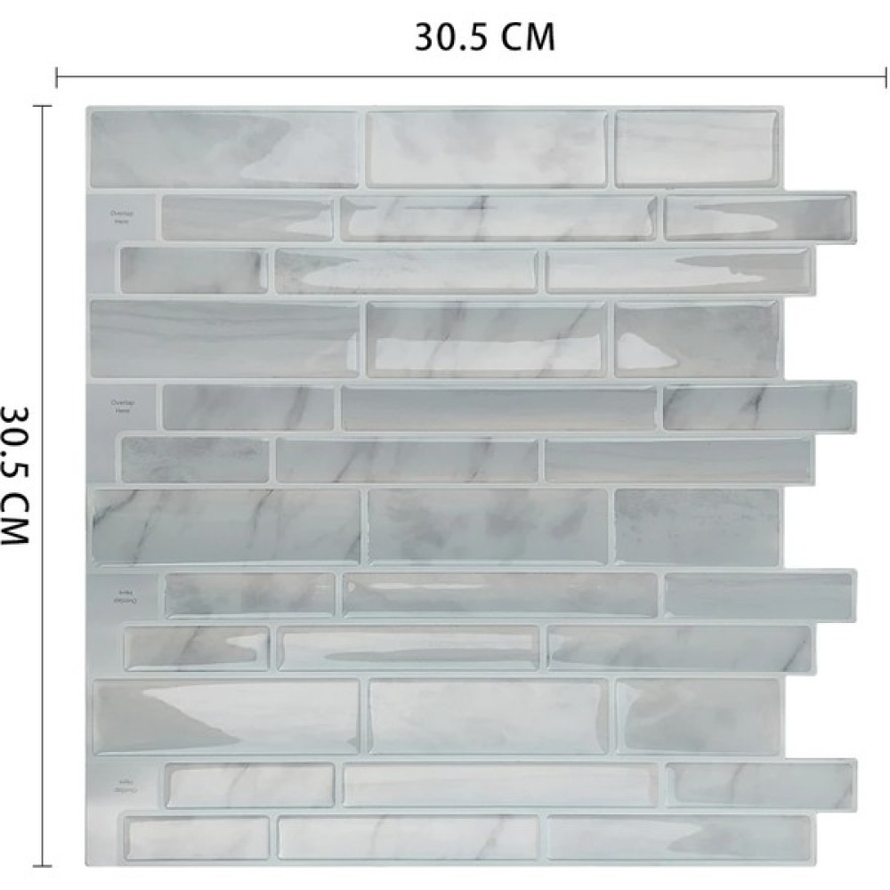 Qiuhong Shop 3 MSOB-S11 Stili Ev Dekor 3D Su Geçirmez Kendinden Yapışkanlı Mozaik Vinil Duvar Sticker Fayans Kabuğu ve Sopa Backsplash Mutfak (Yurt... Duvar Stickerı Fiyatı