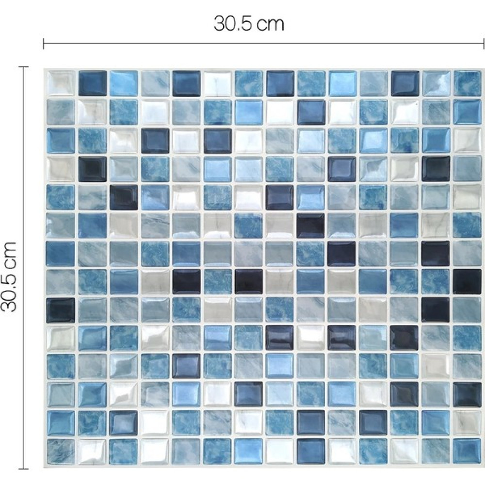 Qiuhong Shop 3 MSSB-S52 Stili Ev Dekor 3D Su Geçirmez Kendinden Yapışkanlı Mozaik Vinil Duvar Sticker Fayans Kabuğu ve Sopa Backsplash Mutfak (Yurt... Duvar Stickerı Fiyatı